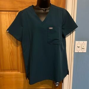 Figs Caribbean Blue Catarina Scrub Top!